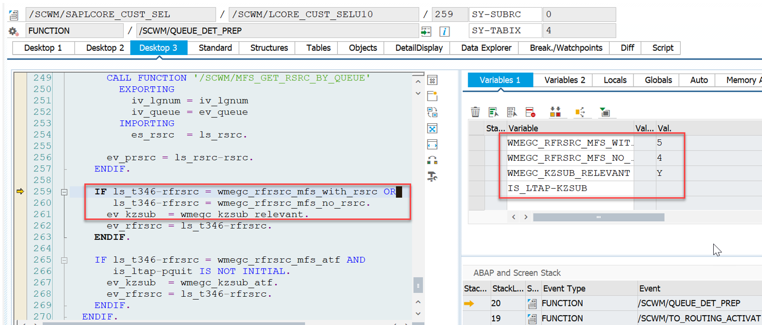 SAP EWM MFS PLC communication_07